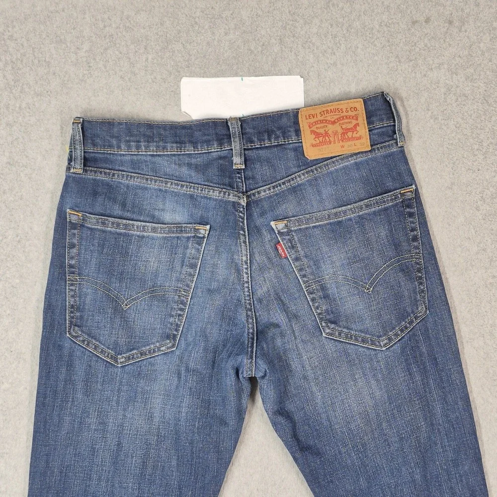 Levi's 527 Men Jeans 30X32 Blue Denim Slim Bootcut Medium Wash 30